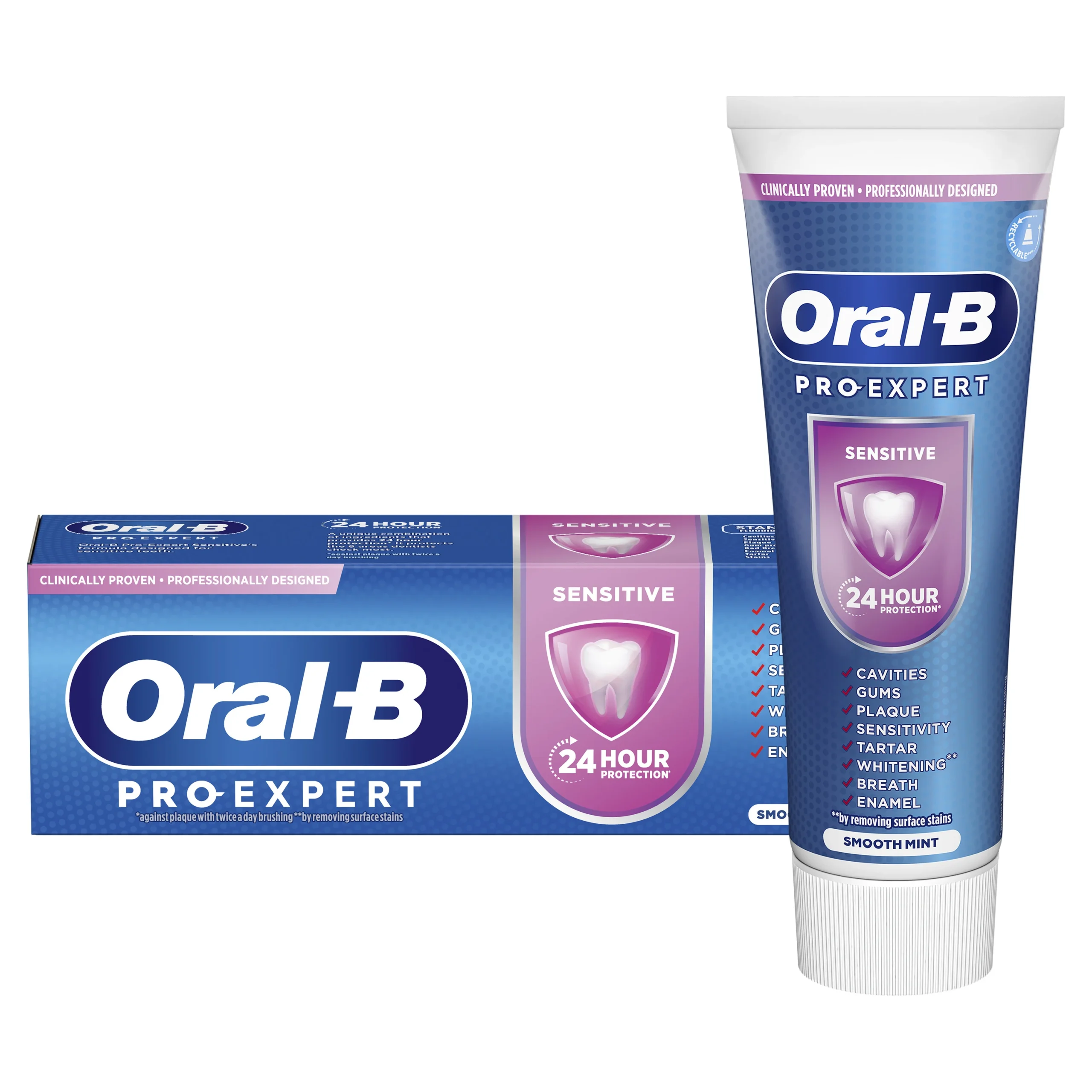 Oral-B Pro-Expert Sensitive Toothpaste 75ml Brands  |  Oral-B  |